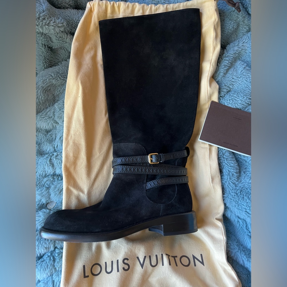 Louis Vuitton crossroads suede boots - Picture 2 of 8